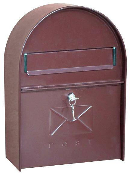 Почтовый ящик ВН-26 коричневый