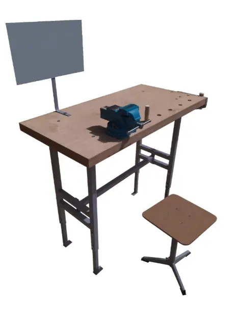 Верстак ученический ВК-4С (ВК-1)