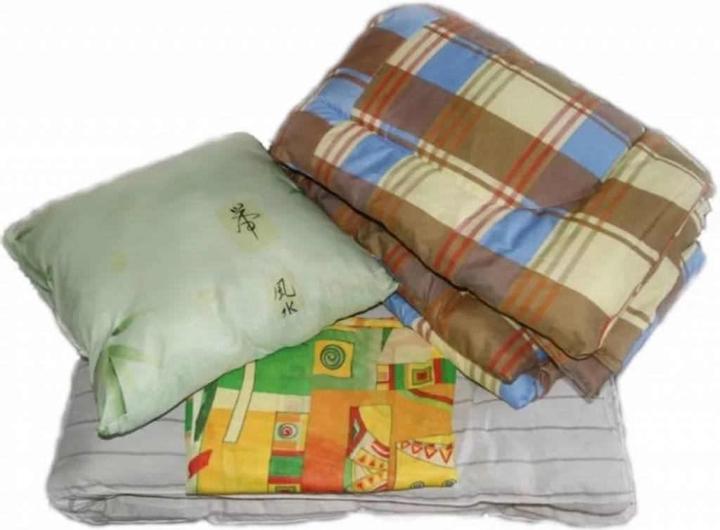 Комплект спального места 800 матрас одеяло подушка для рабочих