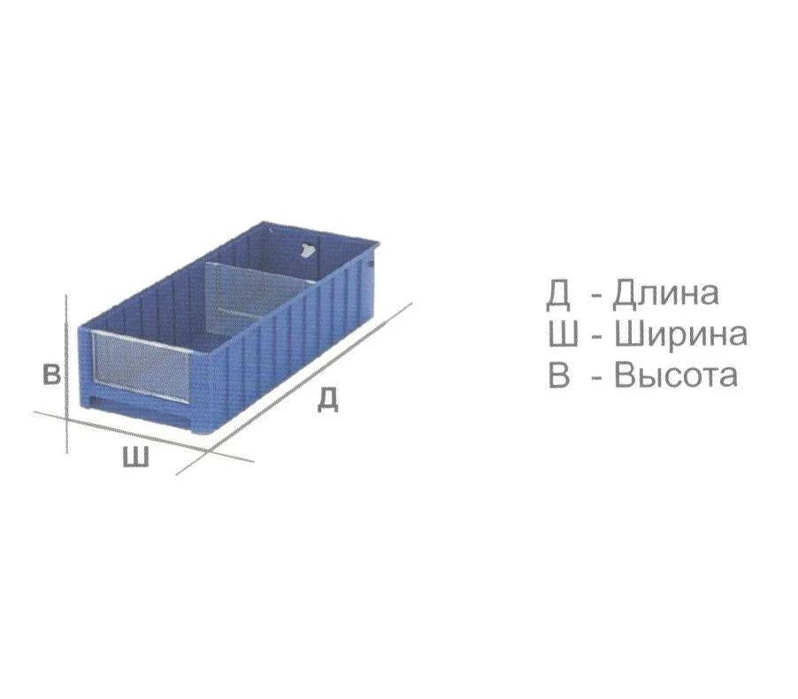 Контейнер пластиковый складской SK 5214