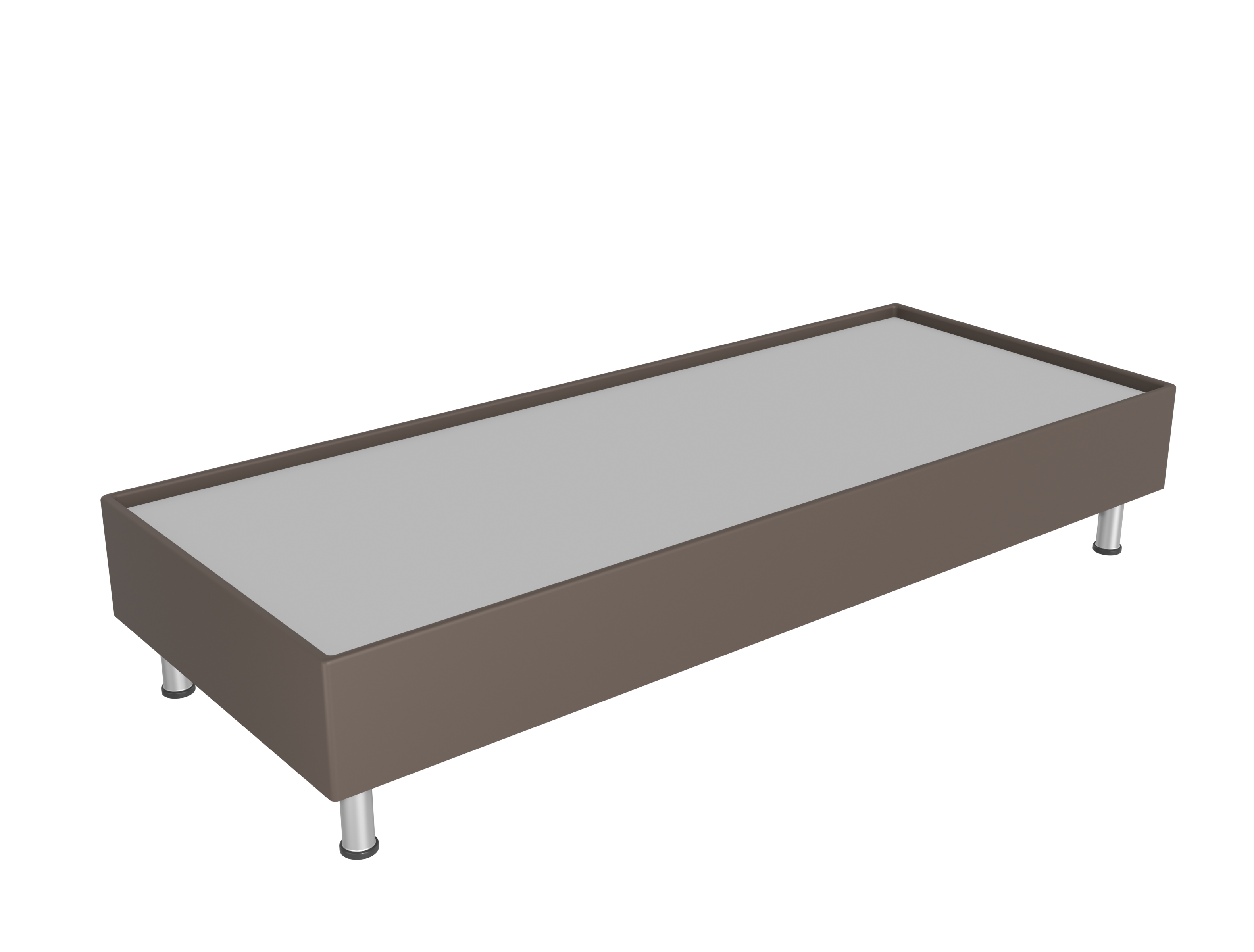 Spring box кровать основание — СБ-200/90 коричневый